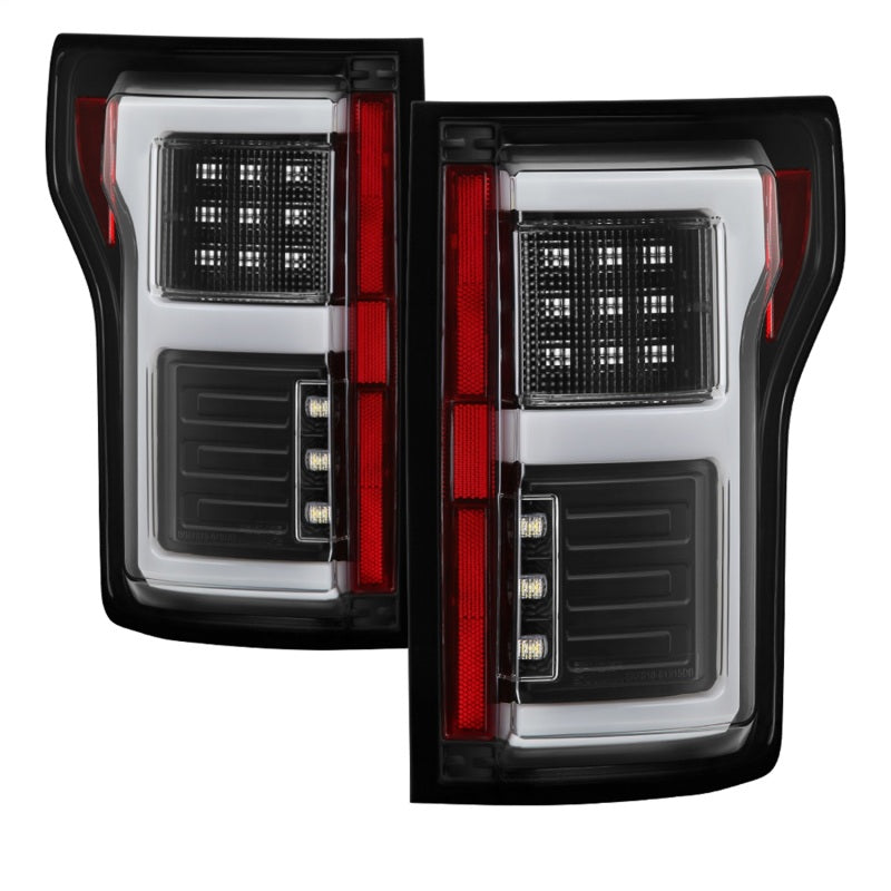 Spyder 5085313 fits Ford 15-18 F-150 Light Bar LED Tail Lights (w/Blind Spot) -