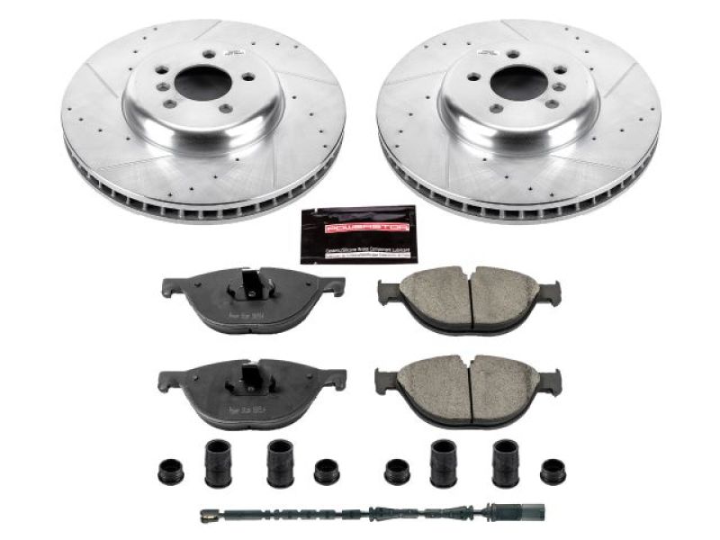 Power Stop K6414 10-15 fits BMW 750i xDrive Front Z23 Evolution Brake Kit