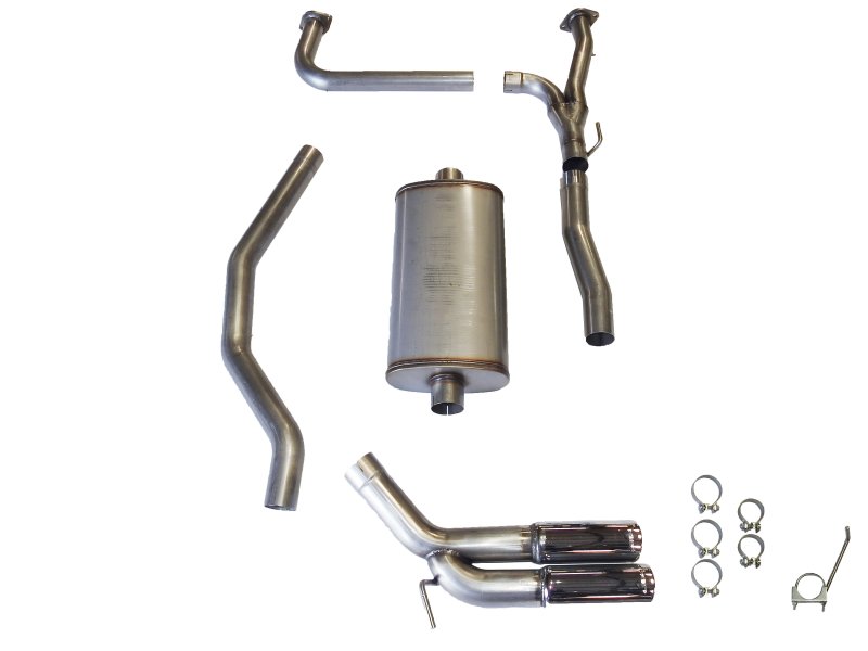 JBA 30-1403 04-20 fits Nissan Titan 5.6L 304SS Pass Side Dual Exit Cat-Back Exhaust
