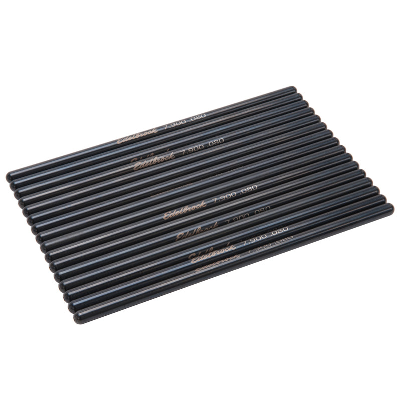 Edelbrock 9629 fits SBC Push Rods + 100 Set of 16