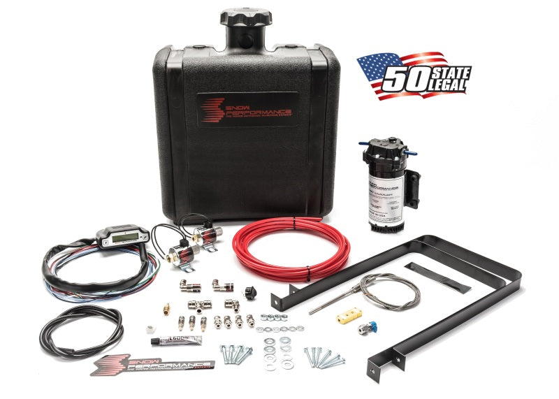 Snow Performance SNO-50100 Stg 3 Boost Cooler Water Injection Kit TD (Red Hi-Tem