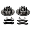 Power Stop K5088 99-07 fits Ford E-350 Super Duty Front Z23 Evolution Brake Kit