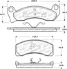 Stoptech 308.02 Street Brake Pads