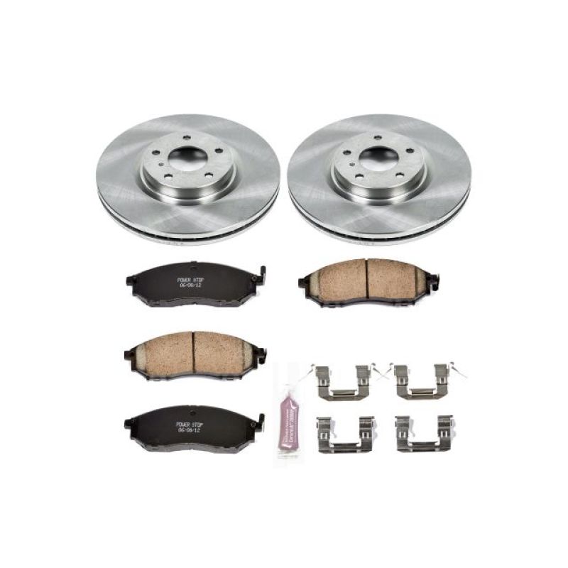 PowerStop KOE112 fits Infiniti 08-12 EX35 Front Autospecialty Brake Kit