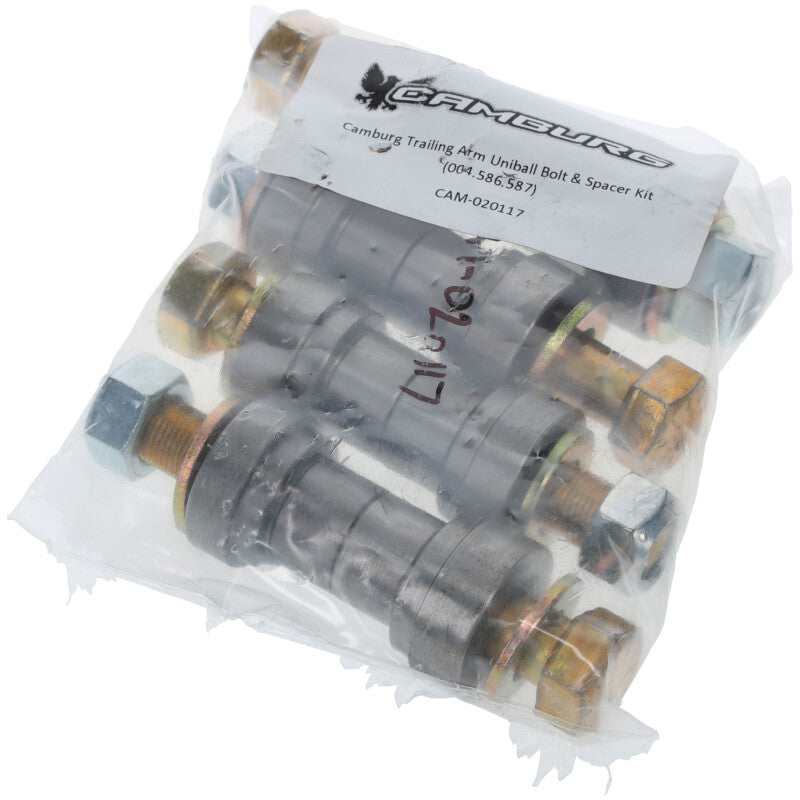 Camburg CAM-020117 Trailing Arm Uniball Bolt & Spacer Kit (004.586.587)
