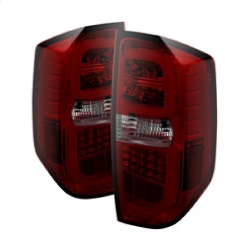 Spyder 5080189 fits Toyota 14-20 Tundra 2016 Light Bar LED Tail Lights Red Smok