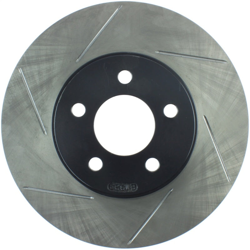 Stoptech 126.61072SR Power Slot 03-08 Crown Victoria/fits Grand Marquis/Lincoln Town Car Front Right Slotted Rotor