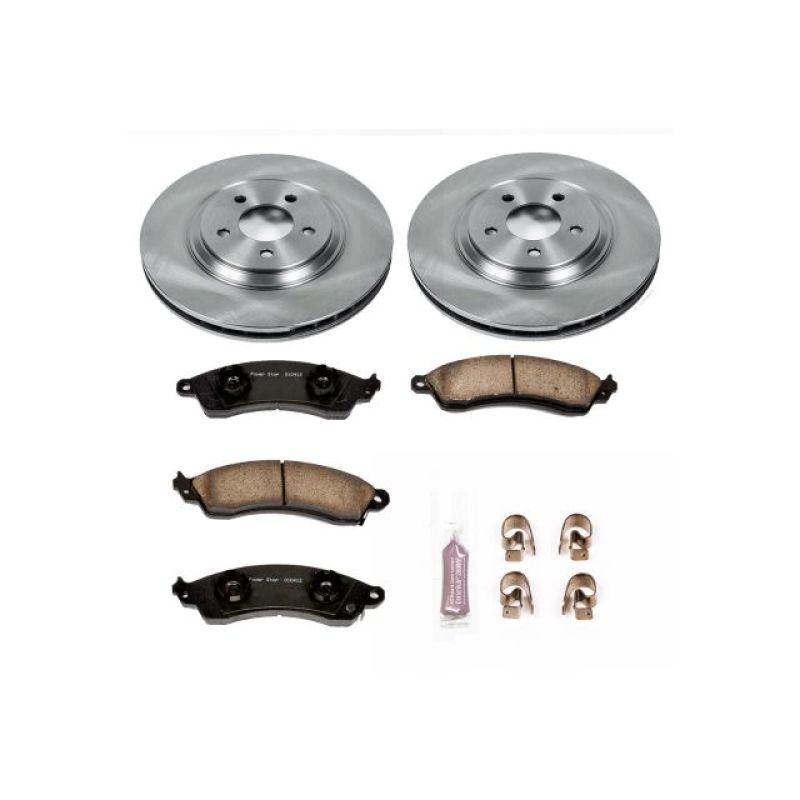 PowerStop KOE1304 fits Ford 94-99 Mustang Front Autospecialty Brake Kit