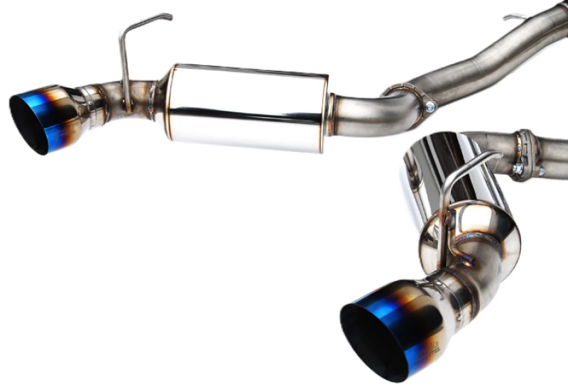 Invidia HS22N4Z7GD1STL 2022+ fits Nissan Z 70mm N1 Cat Back Exhaust - TI Tips