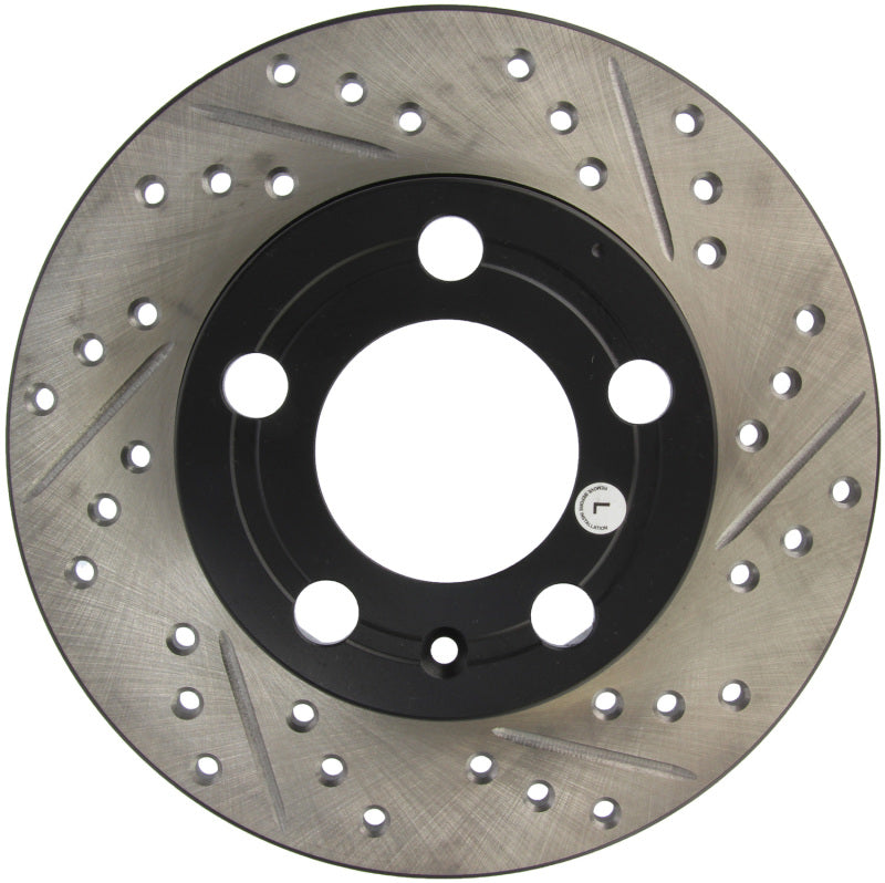 Stoptech 127.33057L Slotted & Drilled Sport Brake Rotor