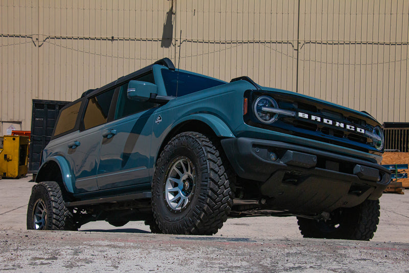 ICON 2017858357TT Compression 17x8.5 6x5.5 25mm Offset 5.75in BS 93.1mm Bore Titanium Wheel