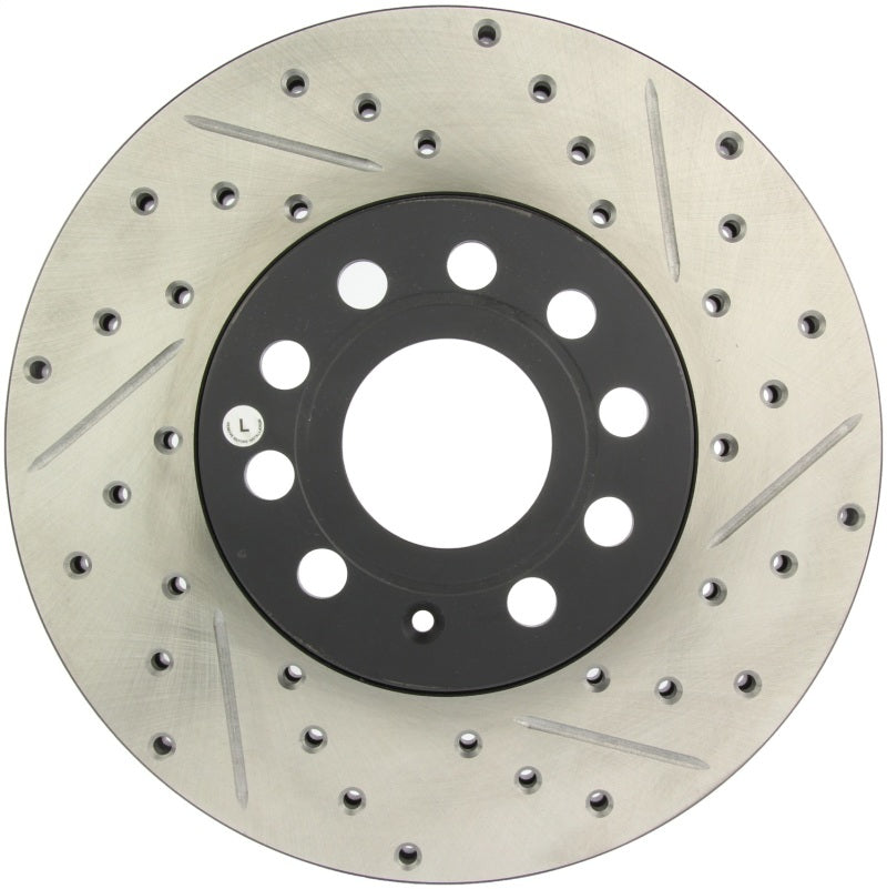 Stoptech 127.33110L Slotted & Drilled Sport Brake Rotor