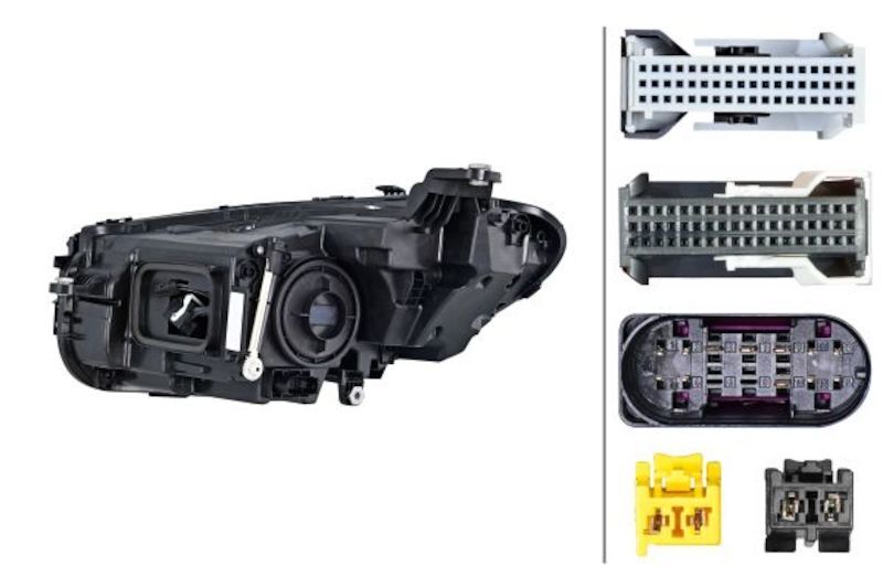 Hella LA015619861 19-21 fits Mercedes-Benz Cls Series Headlamp Rh