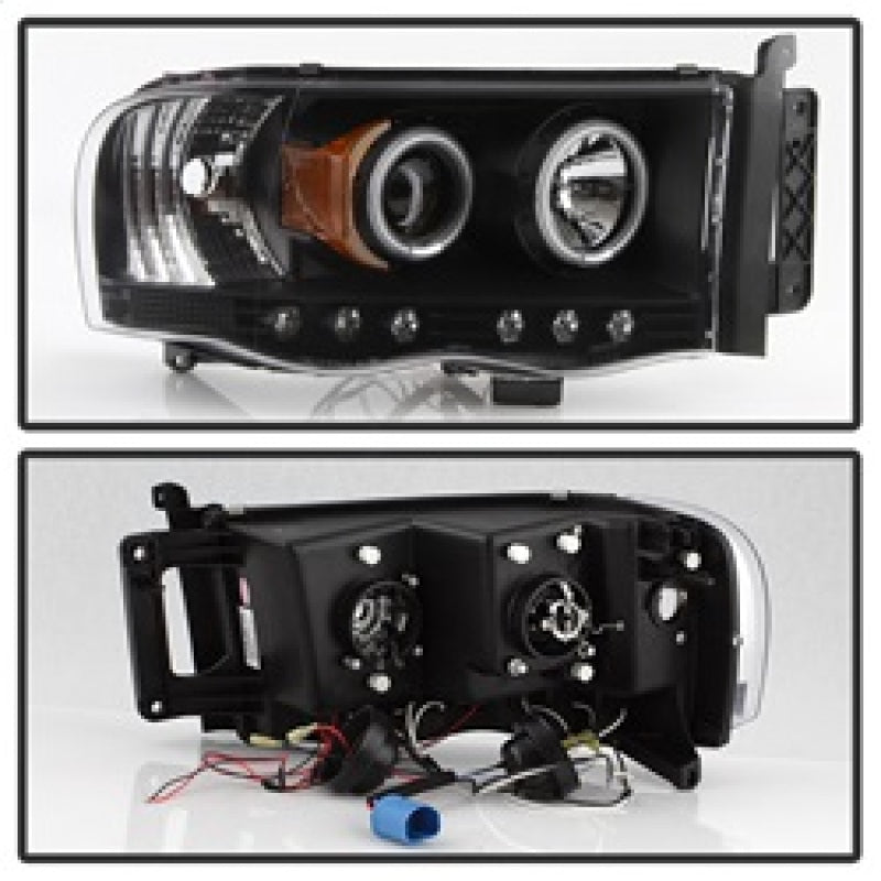 Spyder 5009975 fits Dodge 02-05 Ram 1500 /Ram 2500 03-05 Projector Headlights L