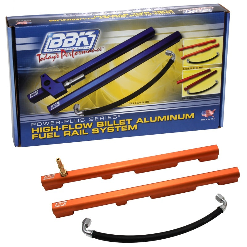 BBK 5019 fits Dodge 05-14 Hemi 5.7/6.1 High Flow Billet Aluminum Fuel Rail Kit