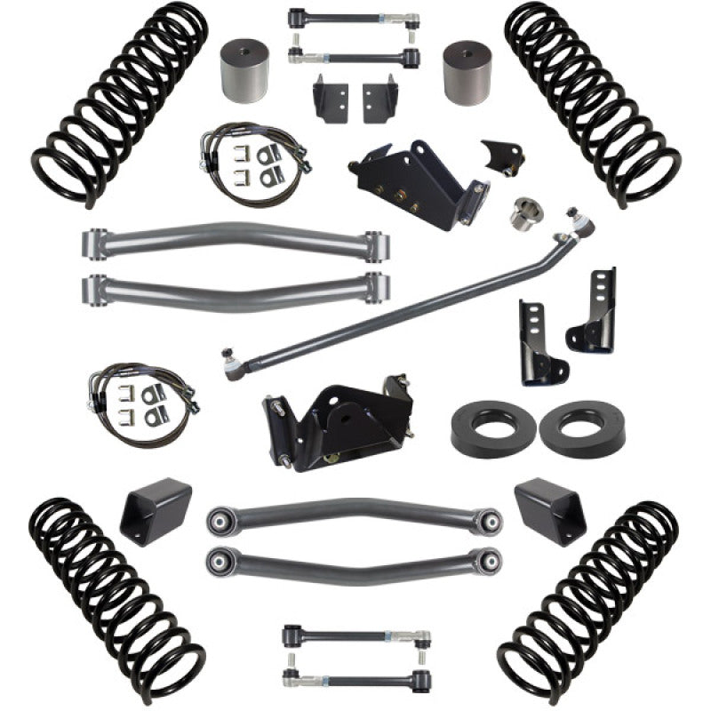 Synergy Mfg 8042-30 Synergy 07-18 fits Jeep Wrangler JKU 4 DR 3.0in Lift Stage 2 Suspension System