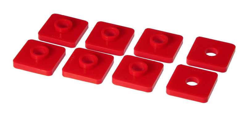 Prothane 26-49021 74.5-80 fits MG MGB Front Crossmember Mounts - Red
