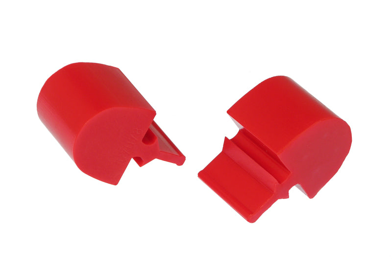 Prothane 19-1324 Universal Bump Stop Pull Through Style - Red