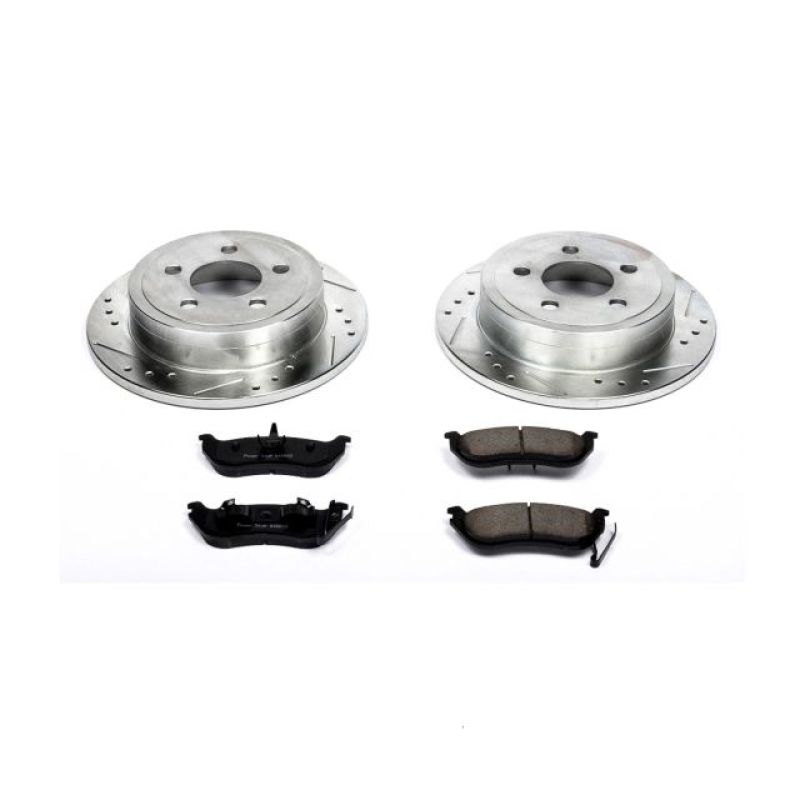 PowerStop K2197 fits Jeep 03-07 Liberty Rear Z23 Evolution Sport Brake Kit