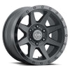 ICON 1817858347DB Rebound 17x8.5 6x5.5 0mm Offset 4.75in BS 106.1mm Bore Double Black Wheel