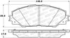 Stoptech 308.1211 Street Brake Pads