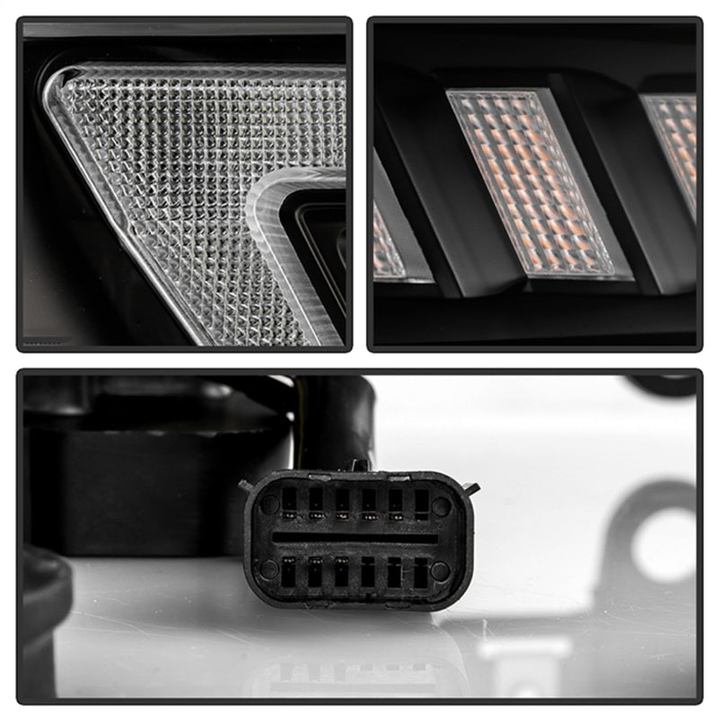 Spyder 5088611 fits Dodge 19-22 Ram 2500 (Halogen Only) Projector Headlights -