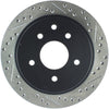 Stoptech 127.42077L 03-05 350Z / 03-04 G35 / 03-05 G35X SportStop Slotted & Drilled Rear Left Rotor