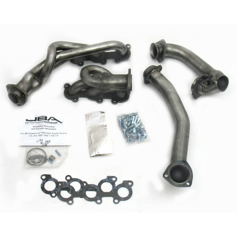 JBA 2032S fits Toyota 01-04 3.4L V6 w/o EGR 1-1/2in Primary Raw 409SS Cat4Ward Header