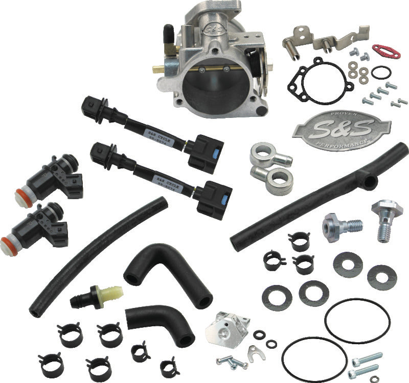 S&S Cycle 106-4407 01-05 BT 58mm Single Bore Throttle Body Kit