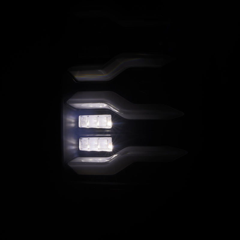 AlphaRex 640003 09-18 fits Dodge Ram Luxx-Series LED Tail Lights Alpha-Black