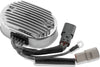 Twin Power 498260 fits 2007 FXST FLST Voltage Regulator Chrome Replaces H-D 745