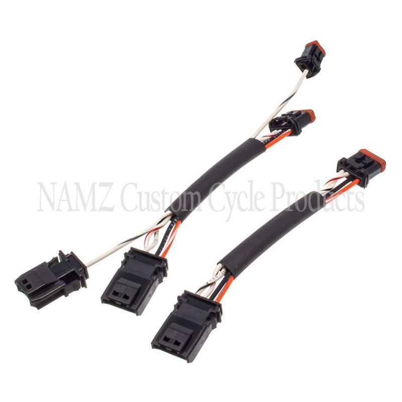 NAMZ NHCX-J08 2012+ V-Twin Dyna Handlebar Control Xtension Harness 8in.