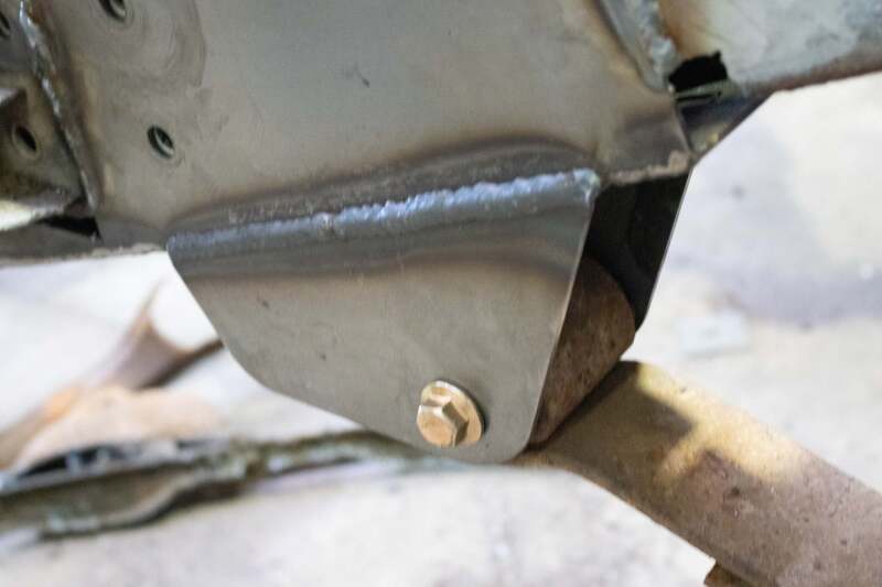 RustBuster RB7603R Leaf Spring Frame Section Right Side