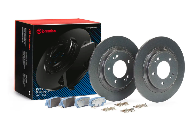 Brembo OE KT08016 14-18 KIA fits Soul II (PS) EV Brake Kit - Front