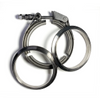 Stainless Bros 603-07610-2002 3.0in SS304 V-Band Quick Release Clamp Assembly (2