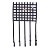 Racequip 825003 Ribbon Style Race Car Window Net w/1In Mounting Straps / SFI 27.1 Certified Blk 18 H X 18 W