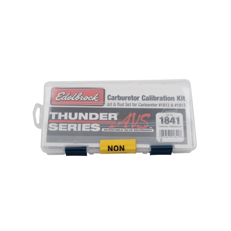 Edelbrock 1841 Calibration Kit for 1812/1813