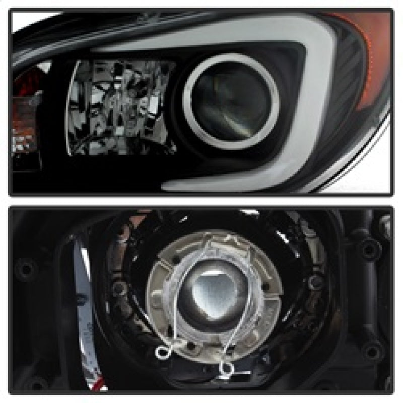 Spyder 5083913 fits Subaru 06-07 WRX Projector Headlights - HID Model Only - Bl
