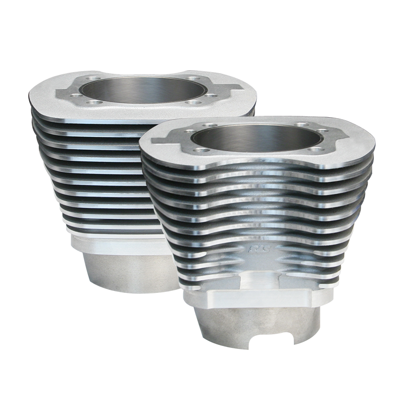 S&S Cycle 910-0392 07-16 BT 4-1/8in Bore Cylinder Set For 124in & 124in Dish Hot