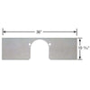 Moroso C4005 fits Chevrolet Big Block 1-Piece Front Motor Plate