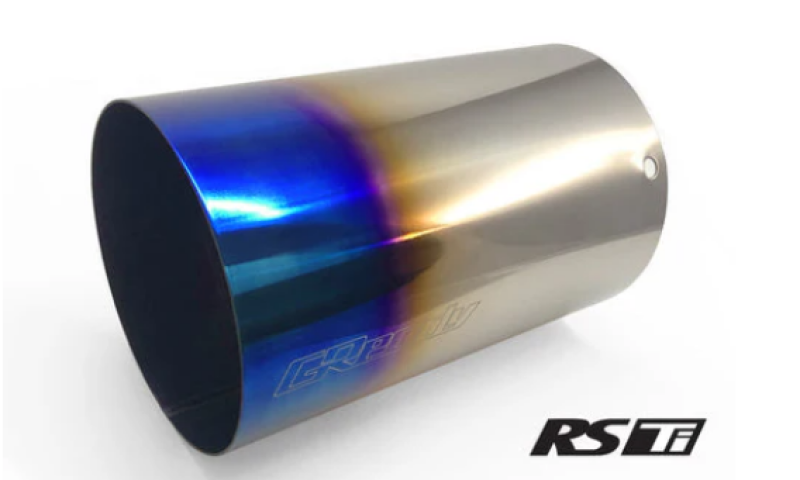 GReddy 11002104 Burnt Titanium Tip 115mm Diameter 170mm Length fits Revolution