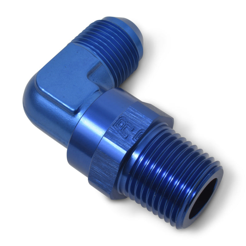 Russell 614122 Performance -12 AN 90 Degree Male to Male 1/2in Swivel NPT Fitting