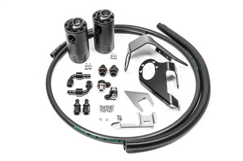 Radium Engineering 20-0525-FL 2009+ fits Nissan 370Z (VQ37VHR) Catch Can Kit - F