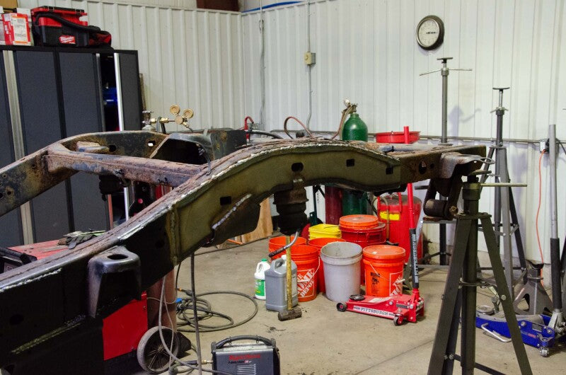 RustBuster RB7522R Rust Buster 06-10 Hummer H3 Over Axle Frame Section - Right
