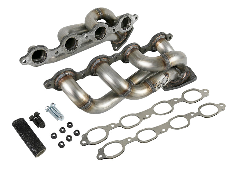 AFE 48-34134 d Steel 1-3/4in 304SS Shorty Headers 2019 fits GM Silverado / Sier