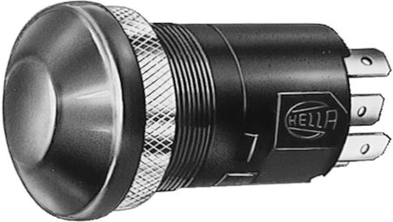 Hella 3916011 Switch Push Hazard Flasher Red 12V