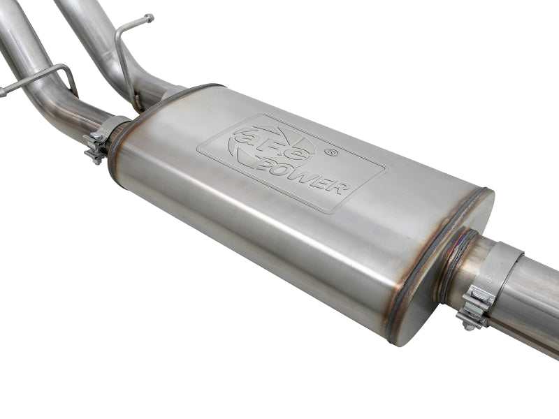 AFE 49-34102-B Series 4-3in 304SS Exhaust Cat-Back w/ Blk Tips 2019 fits GM Si