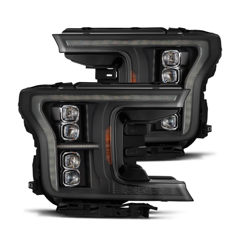 AlphaRex 880248 fits Ford 18-20 F-150 NOVA LED Proj Headlight Blk (14th Gen G2
