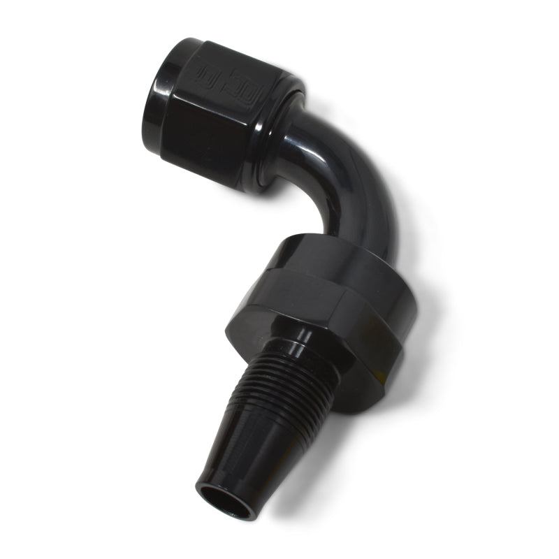 Russell 615183 Performance -10 AN 90 Degree Hose End Without Socket - Black
