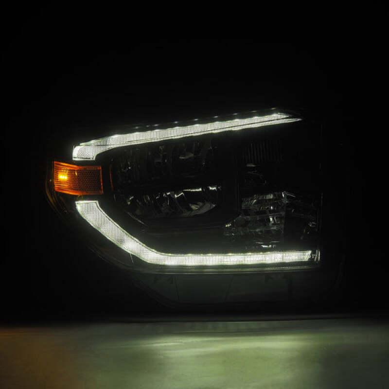 AlphaRex 880830 14-21 fits Toyota Tundra MK II LUXX Series Crystal Headlights